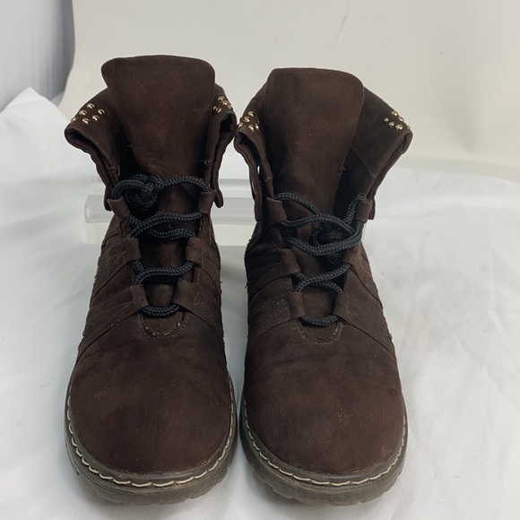 Stuart Weitzman Sz 1(US) Brown Yadastud Ankle Boot - Picture 8 of 15